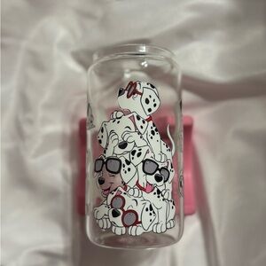 Dalmatian Dog Glass